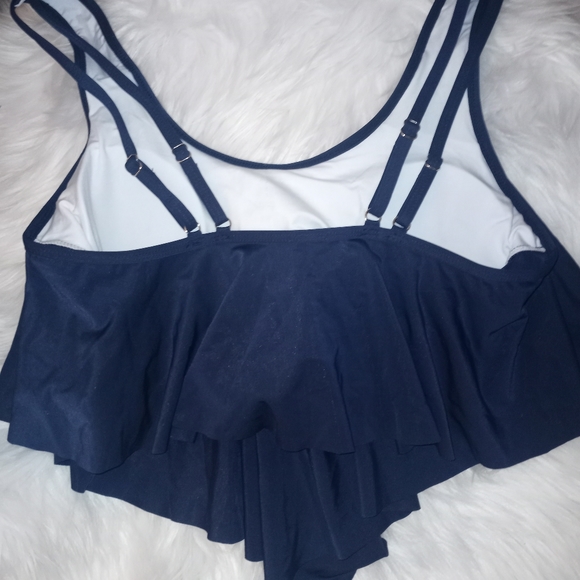 Sexy 2Pcs Padded Ruffle XL Bikini - Picture 5 of 6